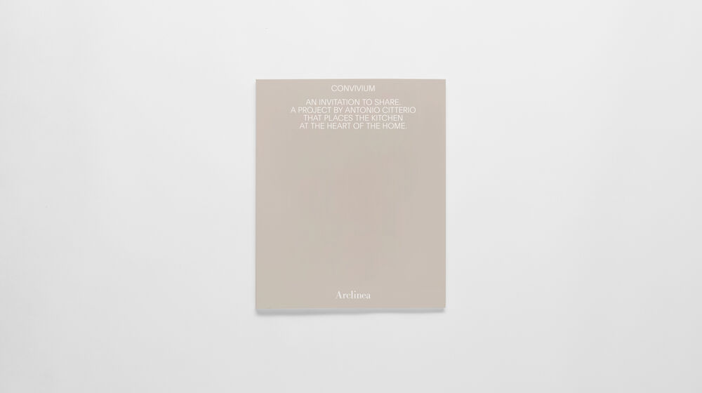 Arclinea Convivium Catalog Cover - 2023