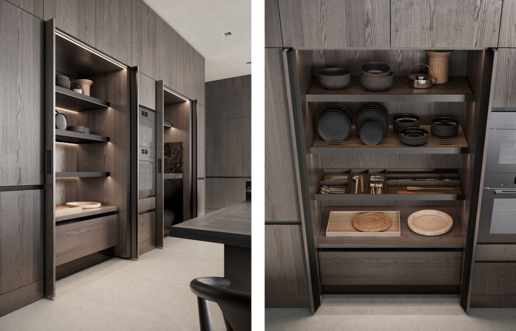 Arclinea Convivium Era System Shelving