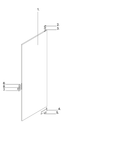 Arclinea Exclusive Elements - Frame Door Design Layout #1