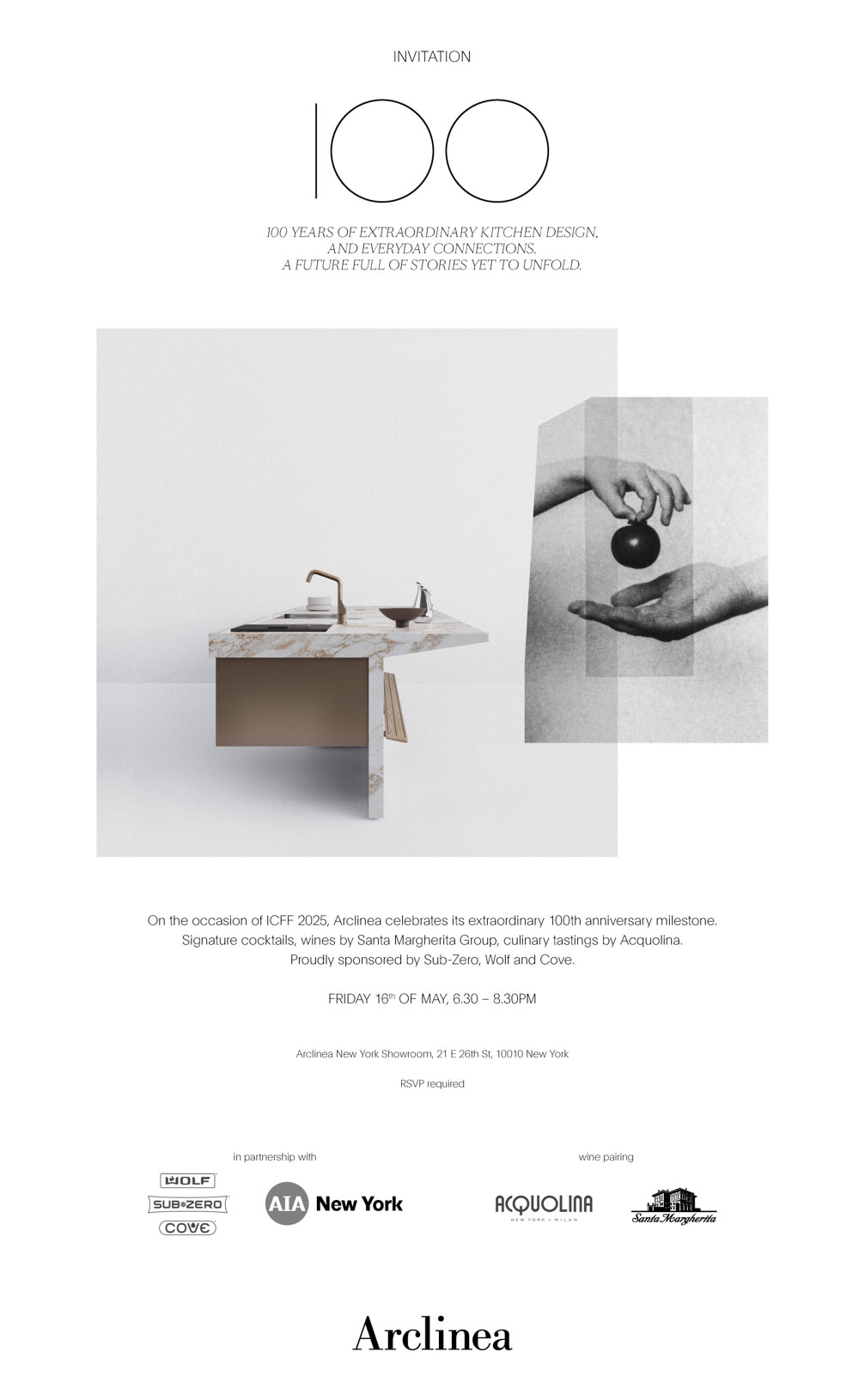 FINAL Arclinea - NY - ICFF Invitation