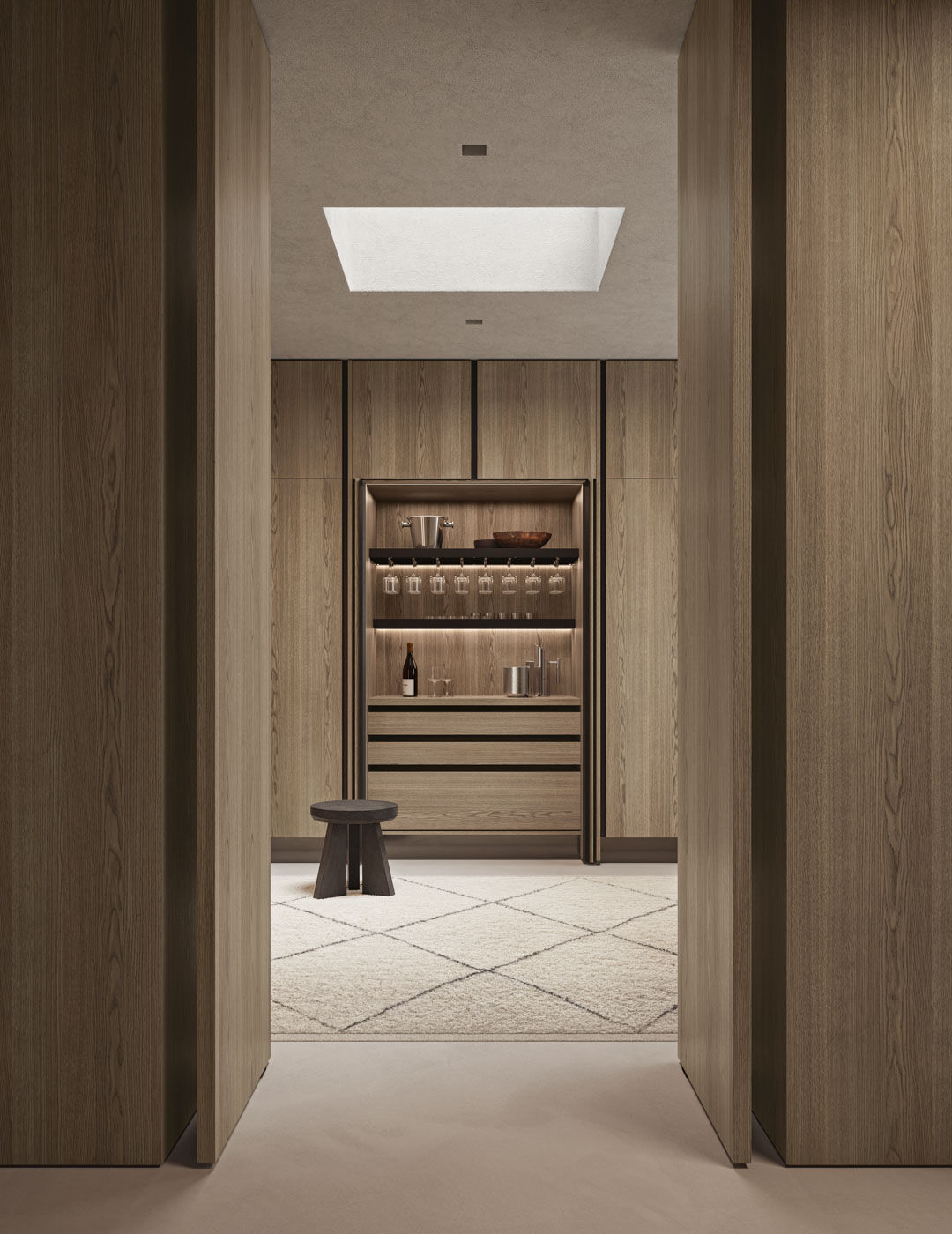 Arclinea New Pocket System in Proxima Kitchen