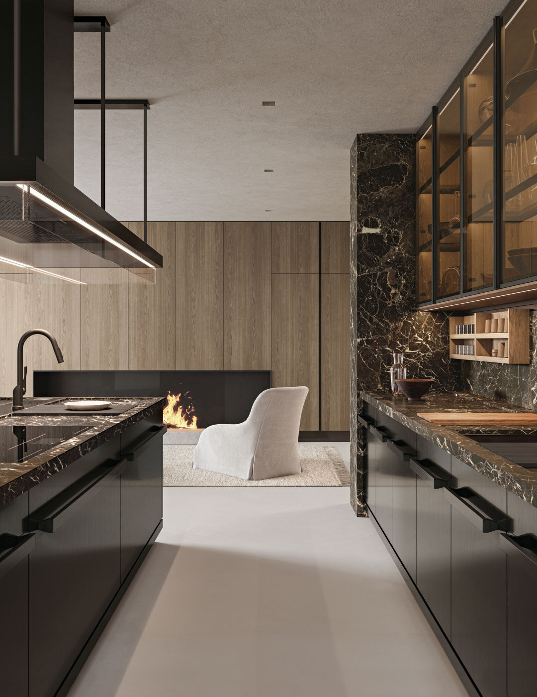 Arclinea Proxima Kitchen - Long View 1