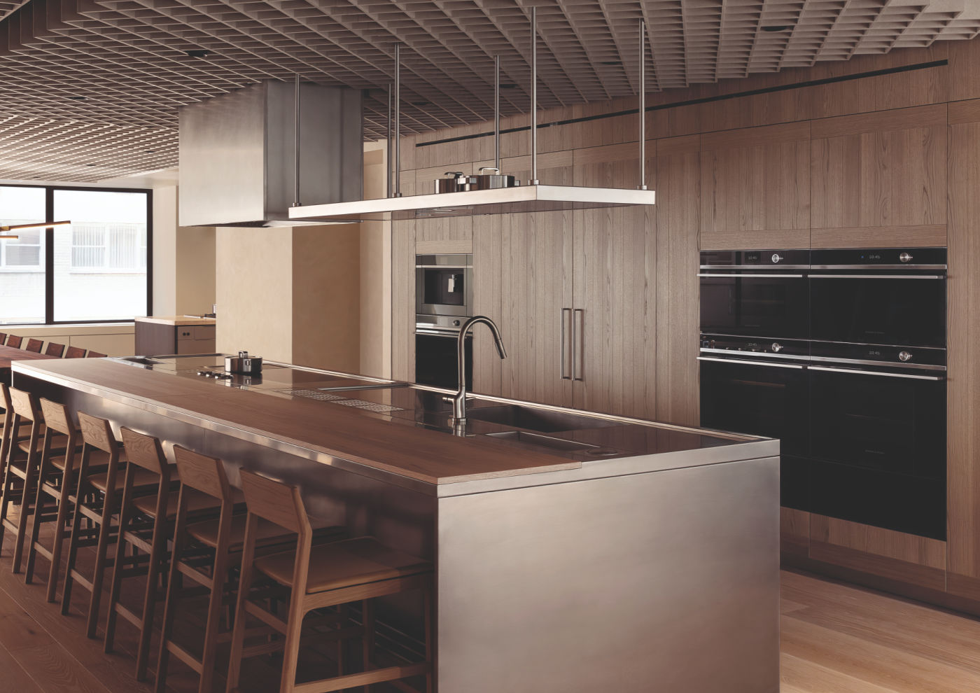 Arclinea Thea and Principia Kitchen - Fisher & Paykel #1 - Close Up