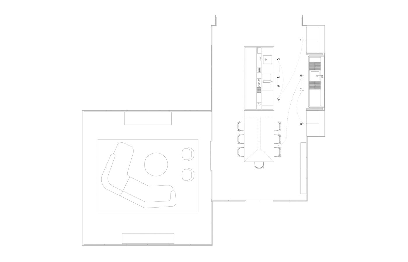 Convivium with Lapis Kitchen Plan