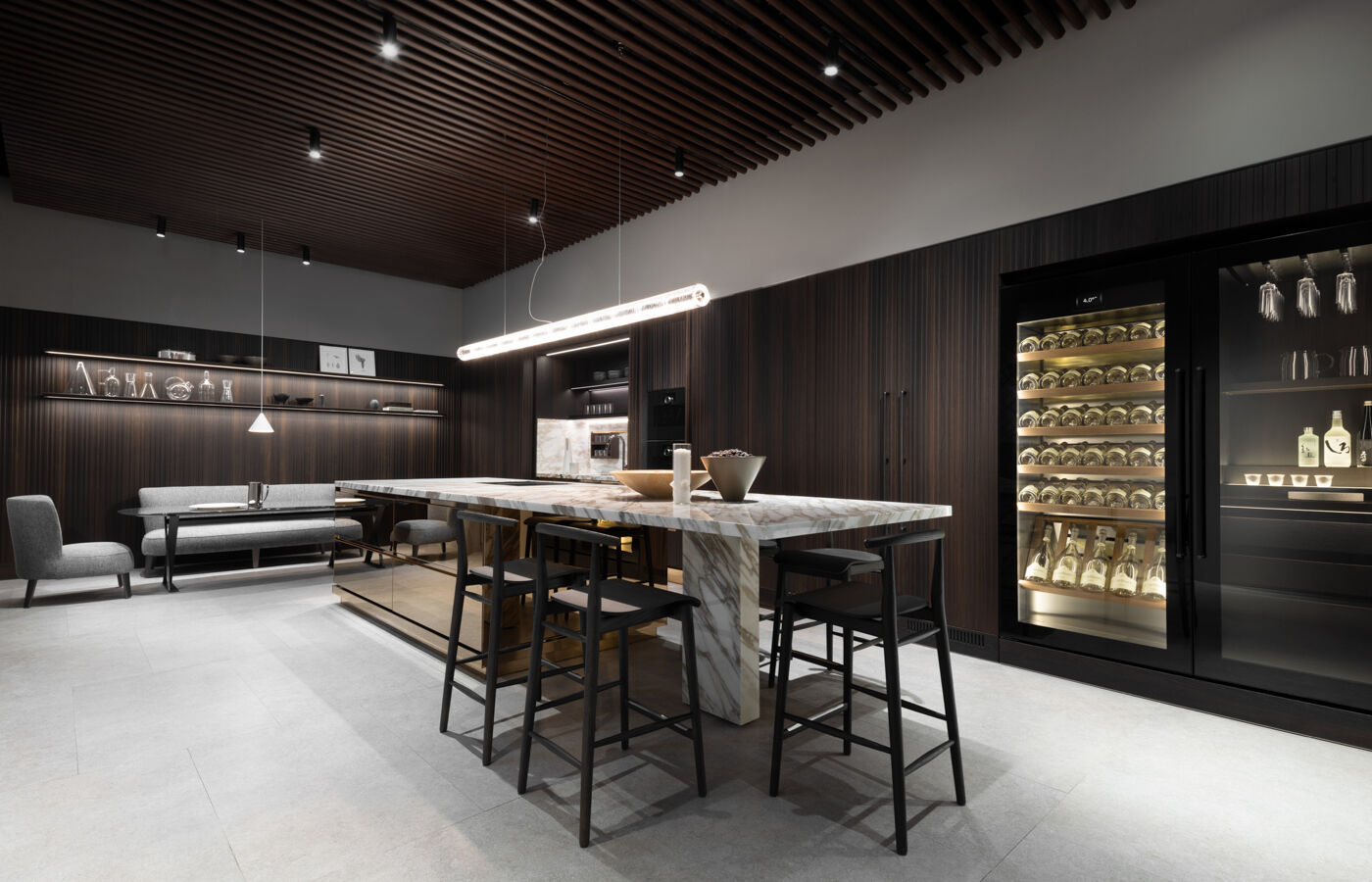 Arclinea Convivium with Lapis Kitchen - Doors Open