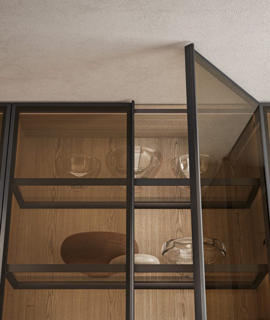 Arclinea Proxima Kitchen - Display Shelves
