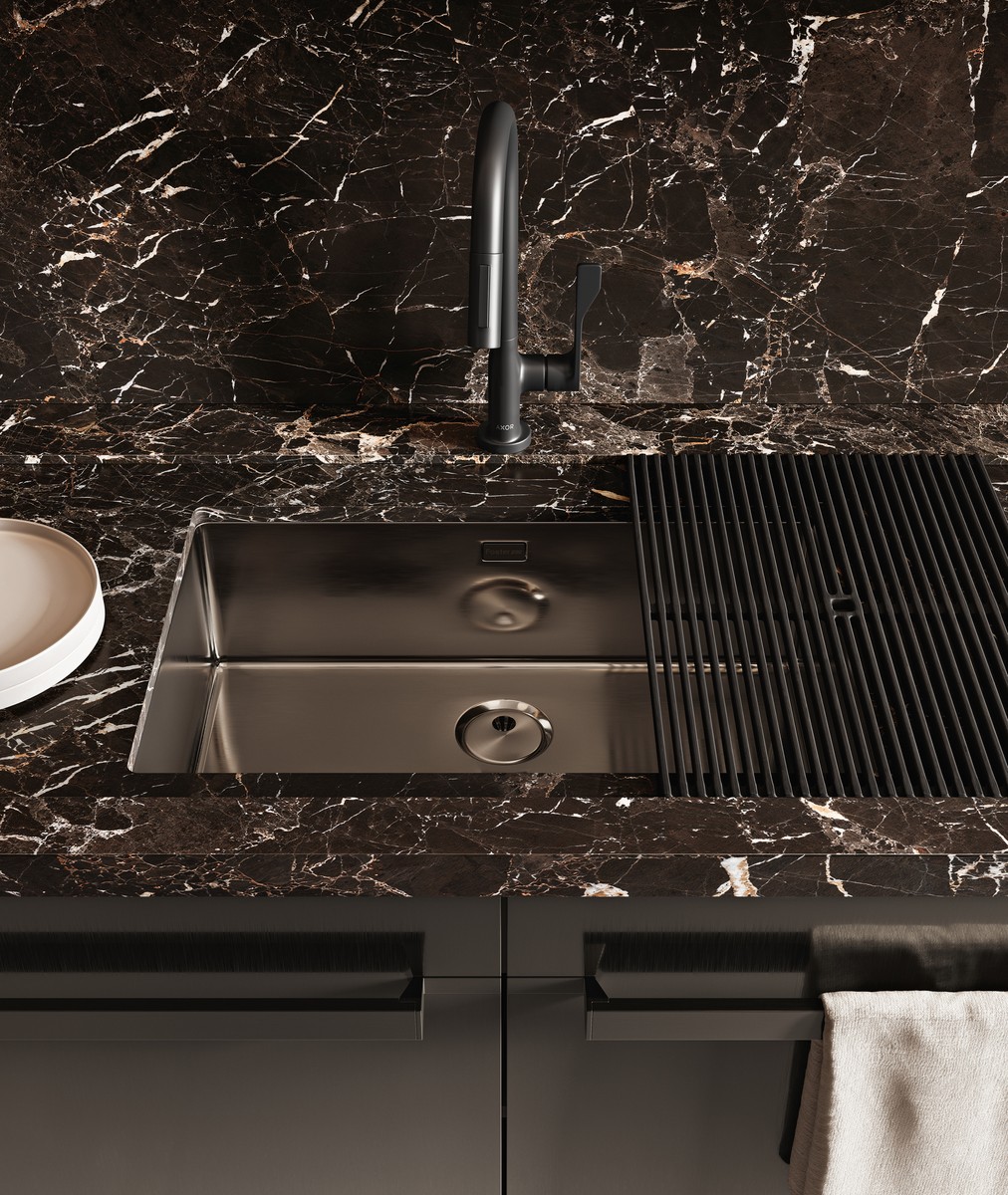 Arclinea Proxima Kitchen - Sink Closeup